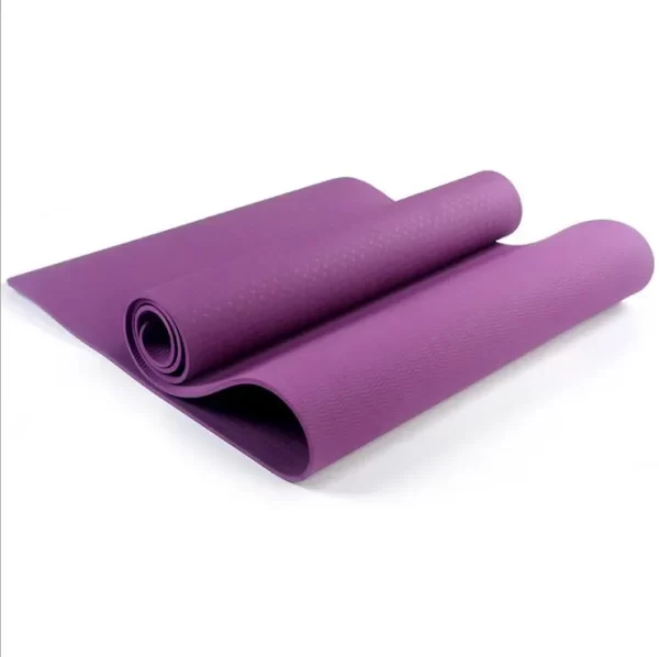 customize purple rubber yoga mat
